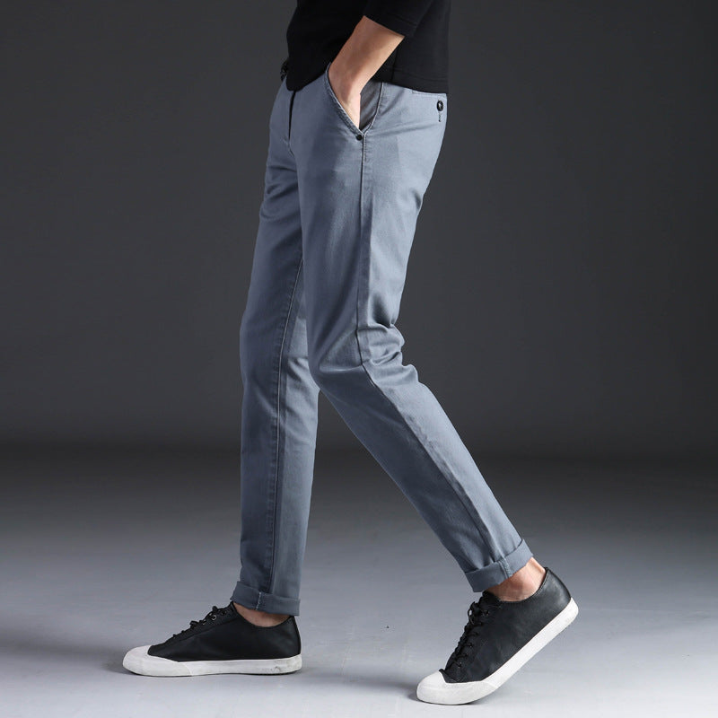 Herren Slim Fit Gerade Hosen – Ideal für den Herbst