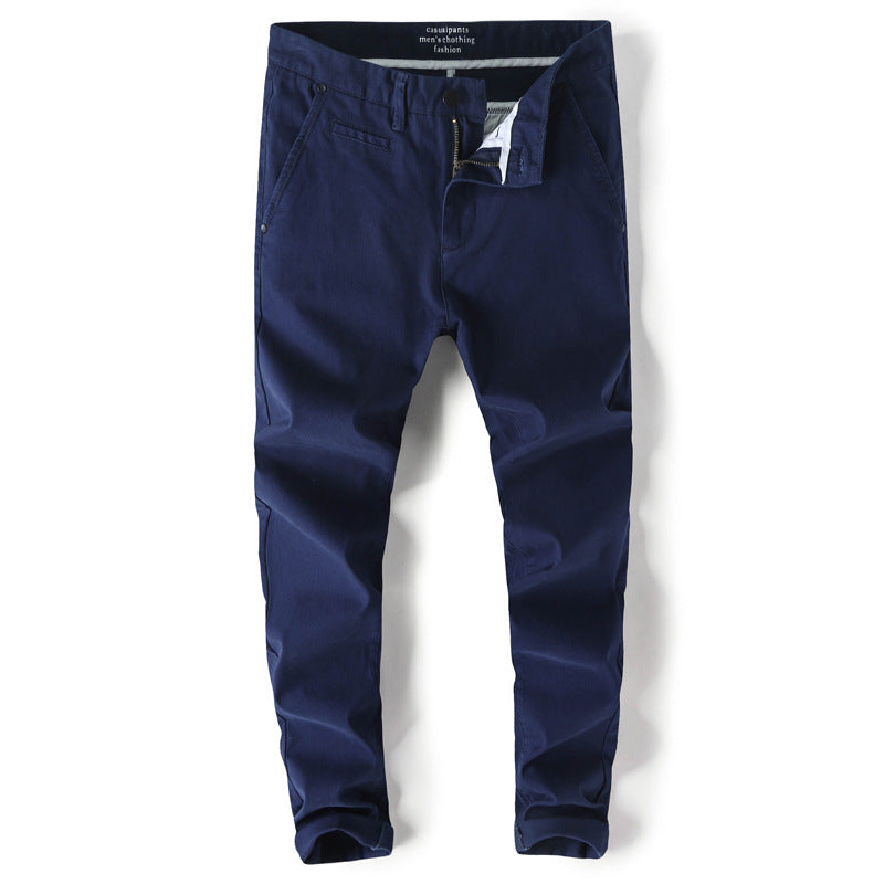Herren Slim Fit Gerade Hosen – Ideal für den Herbst