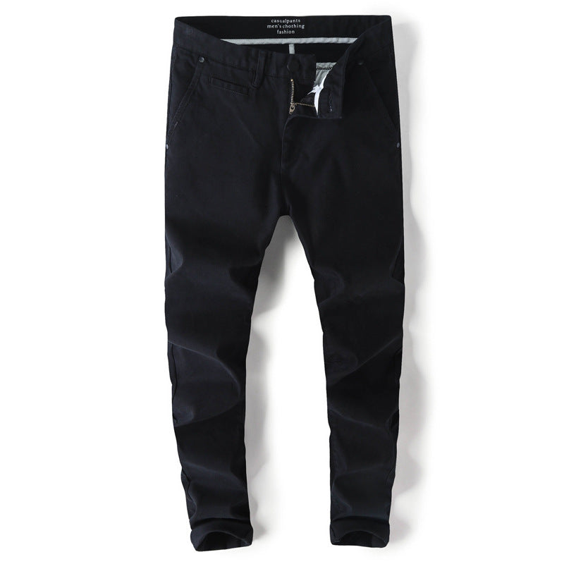 Herren Slim Fit Gerade Hosen – Ideal für den Herbst
