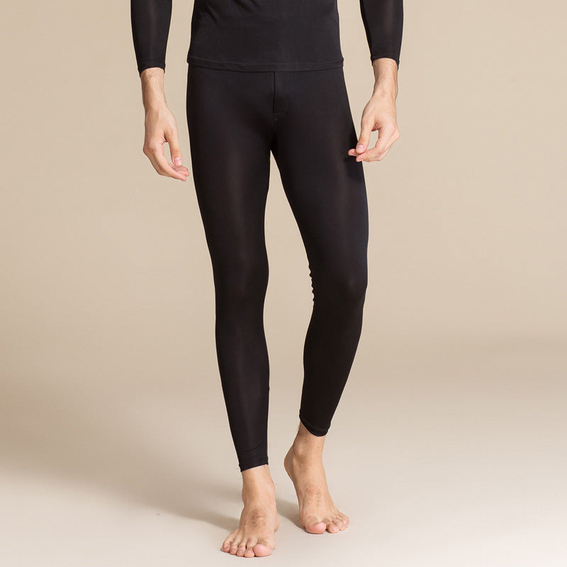 Herren Seidenstrick Thermohose Slim Fit | Ideal für den Winter