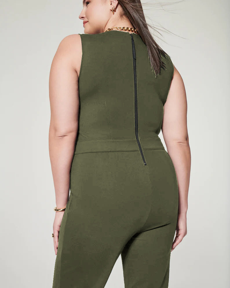 Delaney - Weit geschnittener ärmelloser Jumpsuit