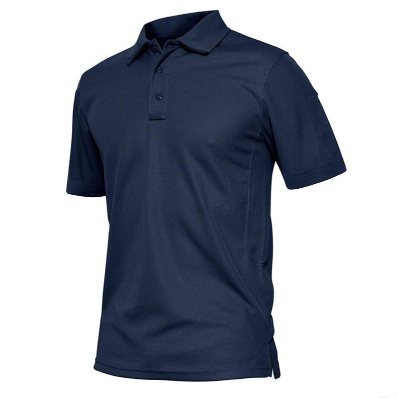 Herren Kurzarm-Poloshirt mit Revers – Ideal für den Sommer