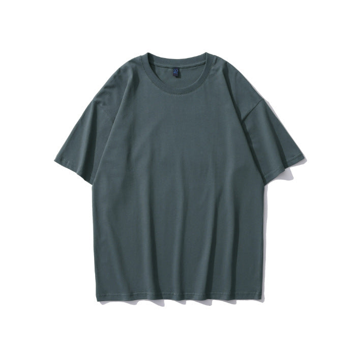 Schweres Kurzarm-Baumwoll-T-Shirt – Ideal für den Sommer