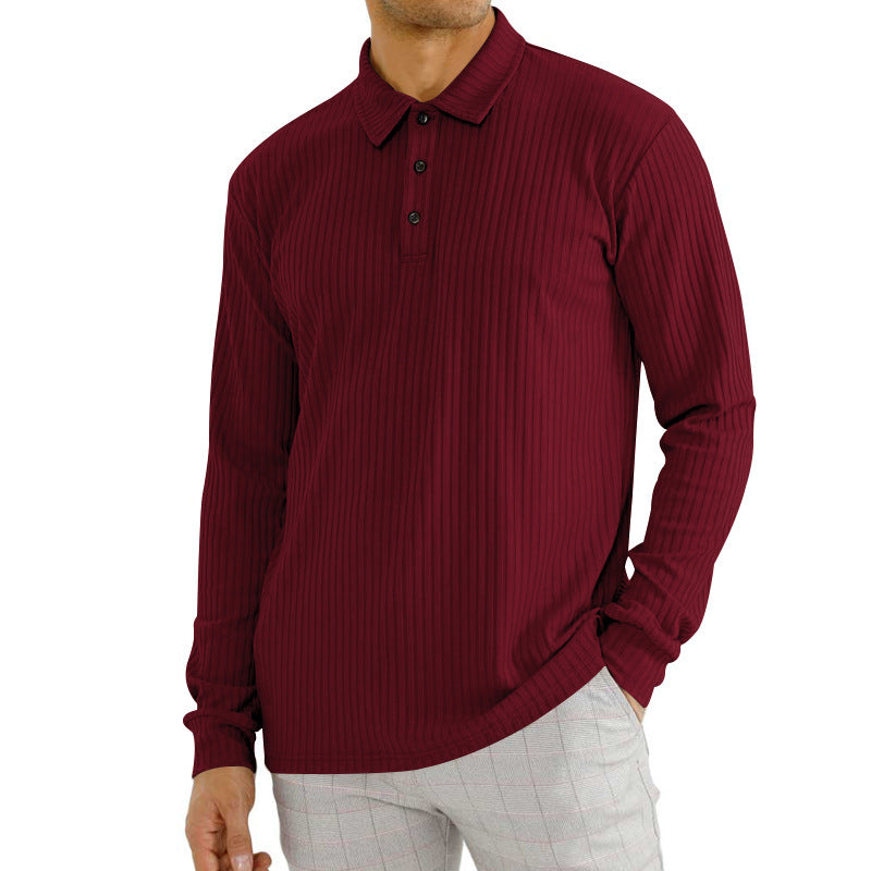 Herren Leichter Kurzarm-Pullover mit Cut-Out-Design – Perfekt für den Sommer