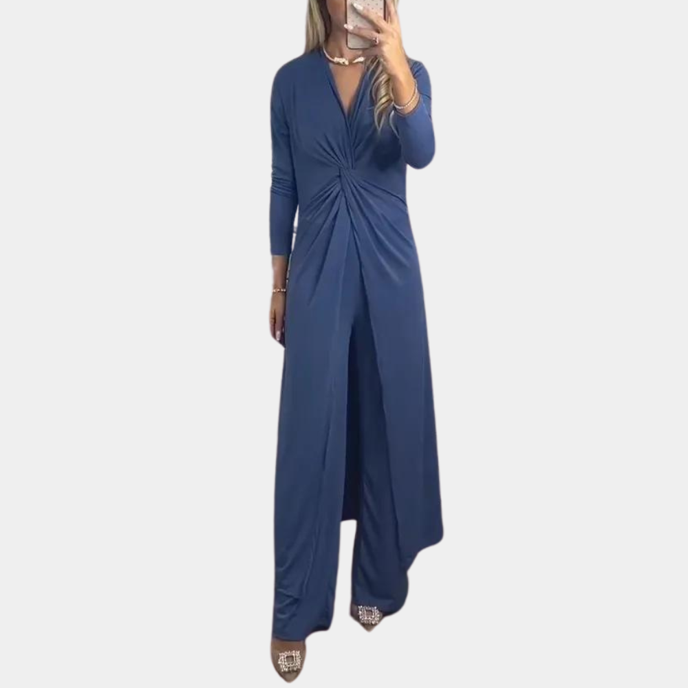 Zweiteiliges Damen Set mit Top & Hose | Ideal für Frühling und Sommer