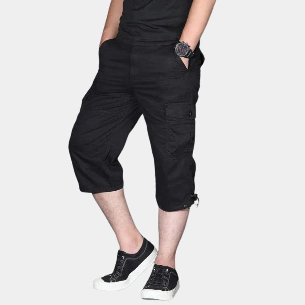 Herren Cargo Hose mit Elastischem Bund – Ideal für Frühling & Herbst