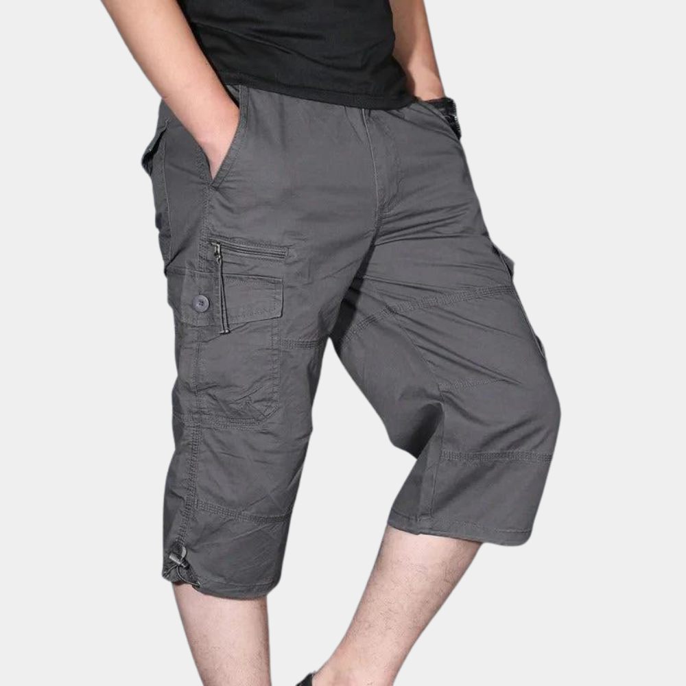 Herren Cargo Hose mit Elastischem Bund – Ideal für Frühling & Herbst