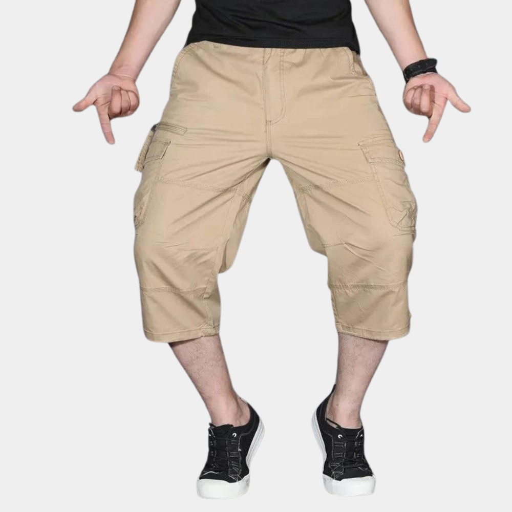 Herren Cargo Hose mit Elastischem Bund – Ideal für Frühling & Herbst