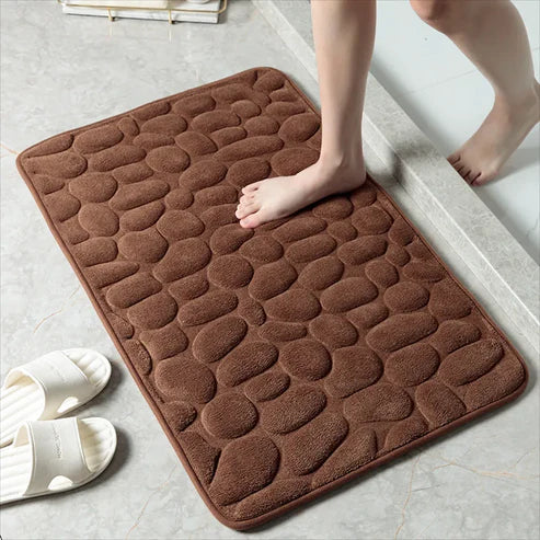 Weiche Badematte mit Memory-Schaum und rutschfester Unterseite
