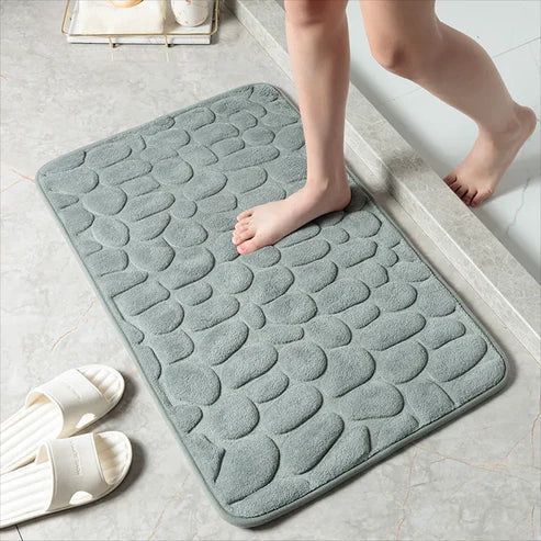 Weiche Badematte mit Memory-Schaum und rutschfester Unterseite