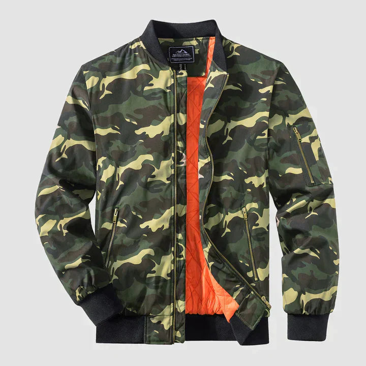 Bomberjacke für Herren mit moderner Passform und hochwertiger Verarbeitung | Ideal für Frühling/Herbst