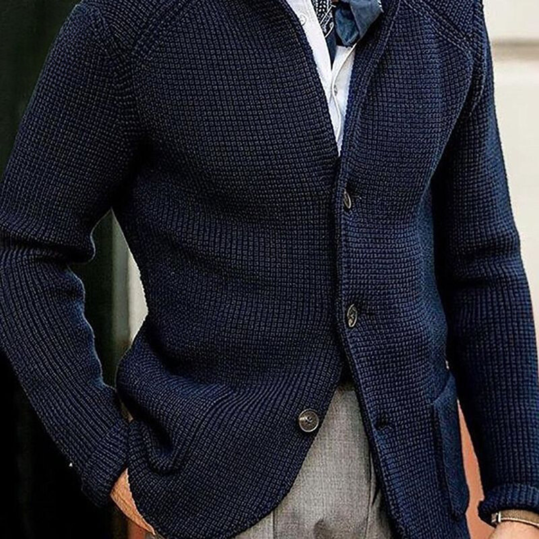 Strick-Cardigan mit Knopfleiste & lockerer Passform | Ideal für Herbst & Winter