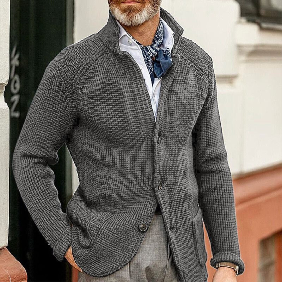 Strick-Cardigan mit Knopfleiste & lockerer Passform | Ideal für Herbst & Winter
