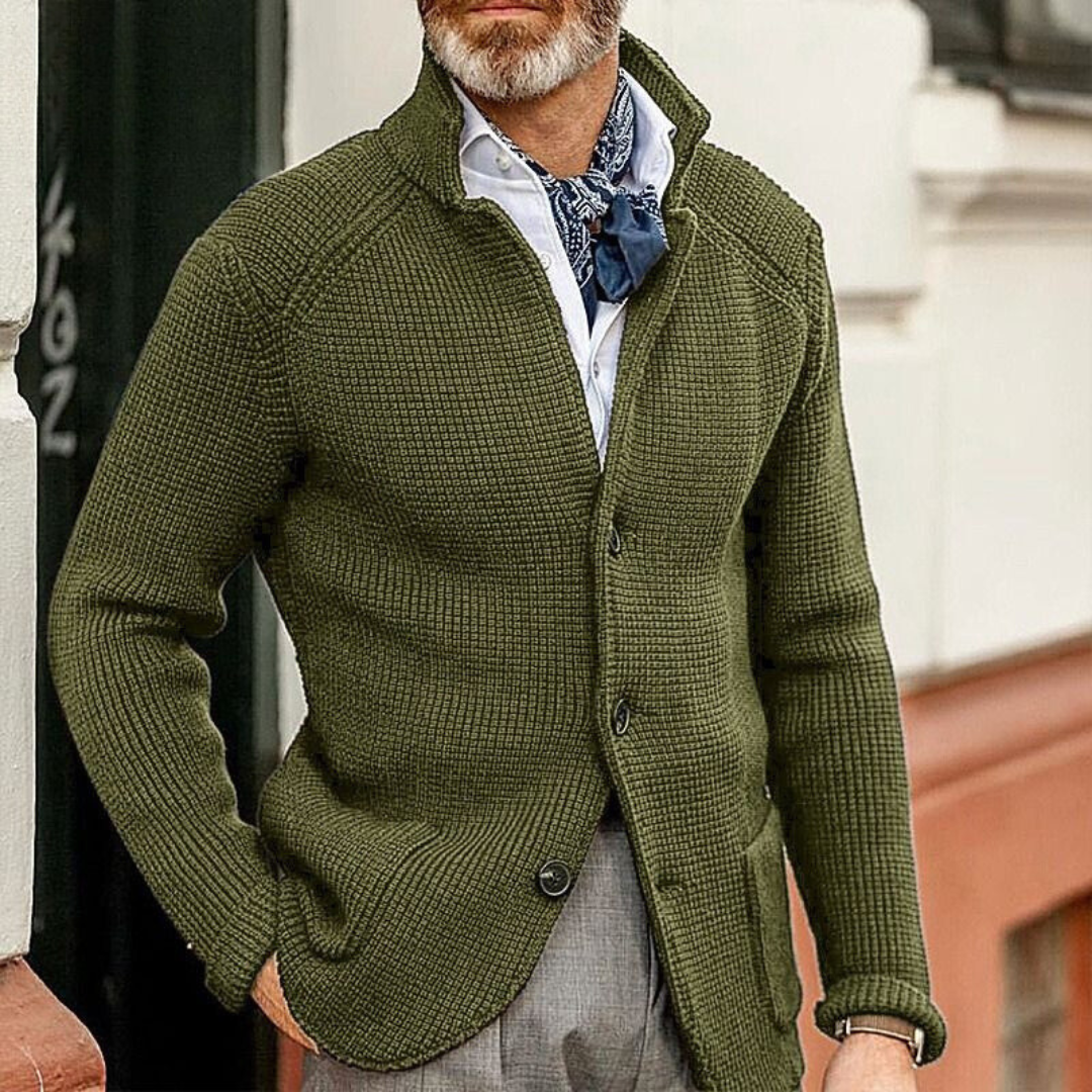 Strick-Cardigan mit Knopfleiste & lockerer Passform | Ideal für Herbst & Winter