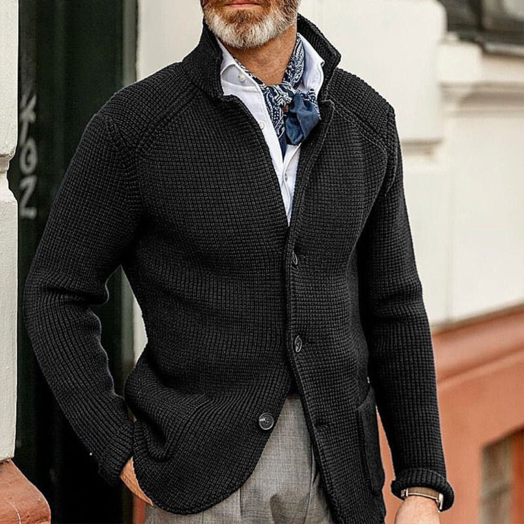 Strick-Cardigan mit Knopfleiste & lockerer Passform | Ideal für Herbst & Winter