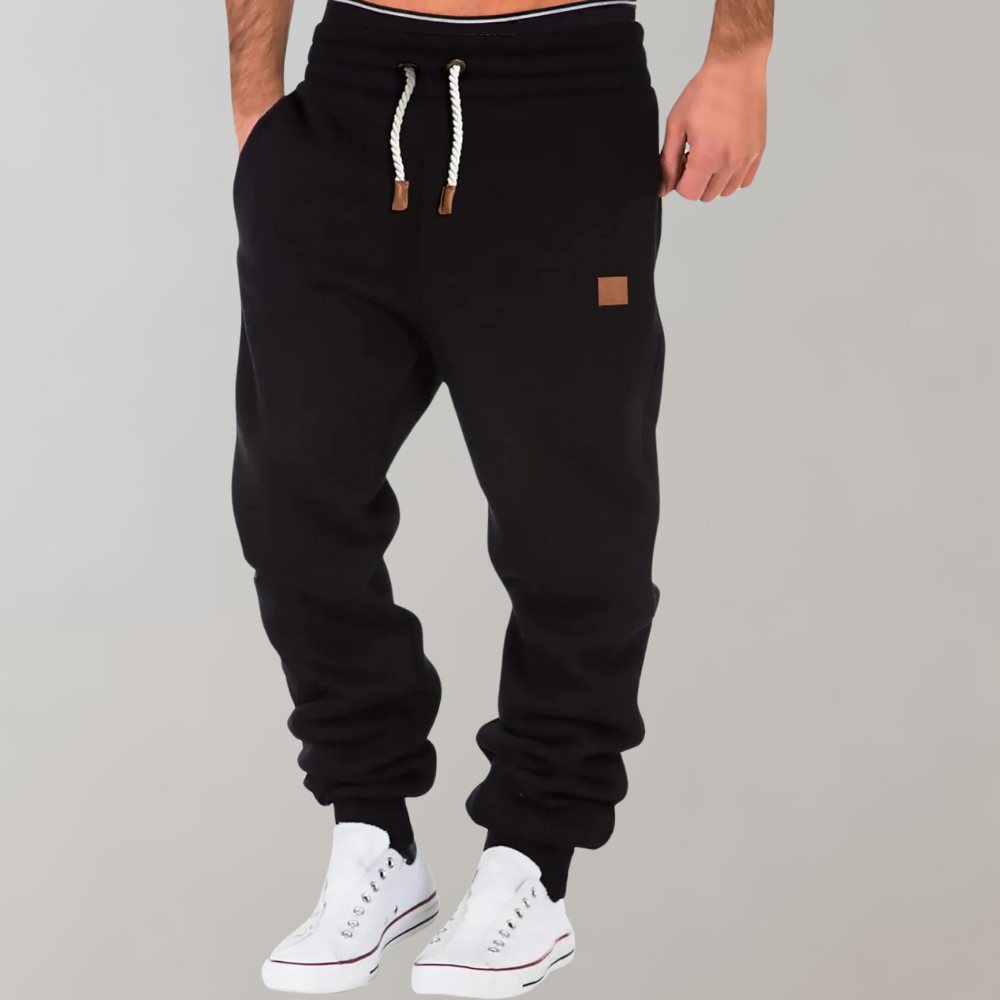 Herren Baggy Jogginghose mit Verstellbarem Bund I Ideal für Frühling und Herbst