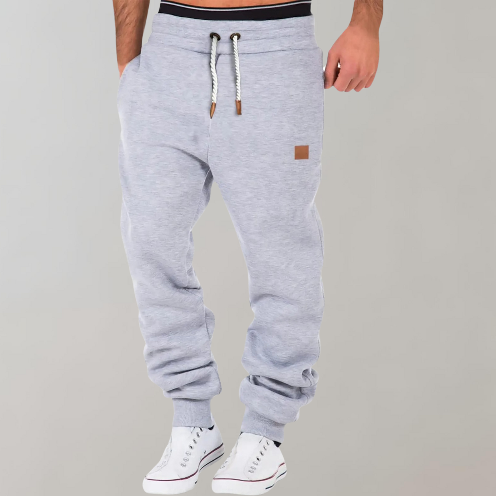 Herren Baggy Jogginghose mit Verstellbarem Bund I Ideal für Frühling und Herbst