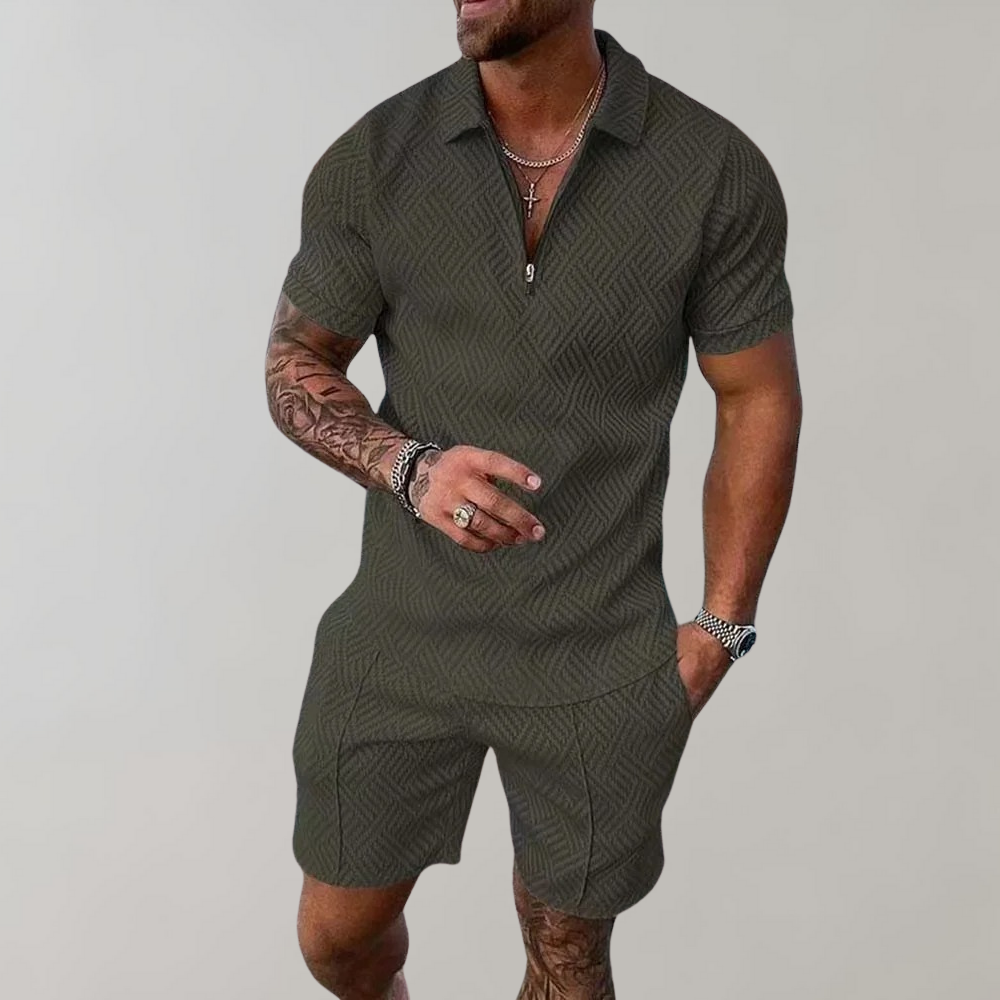 Sommer-Set für Herren – Leichtes, Atmungsaktives Outfit - Ideal für den Sommer