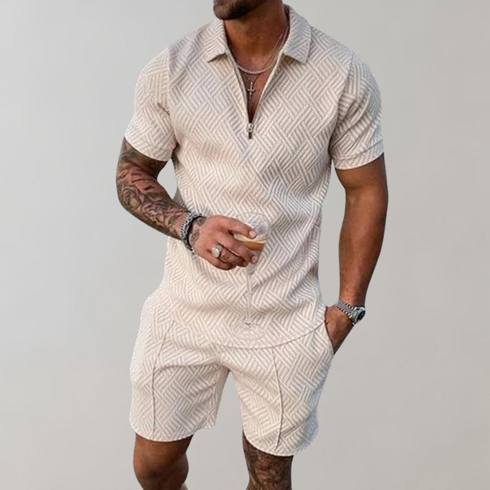 Sommer-Set für Herren – Leichtes, Atmungsaktives Outfit - Ideal für den Sommer