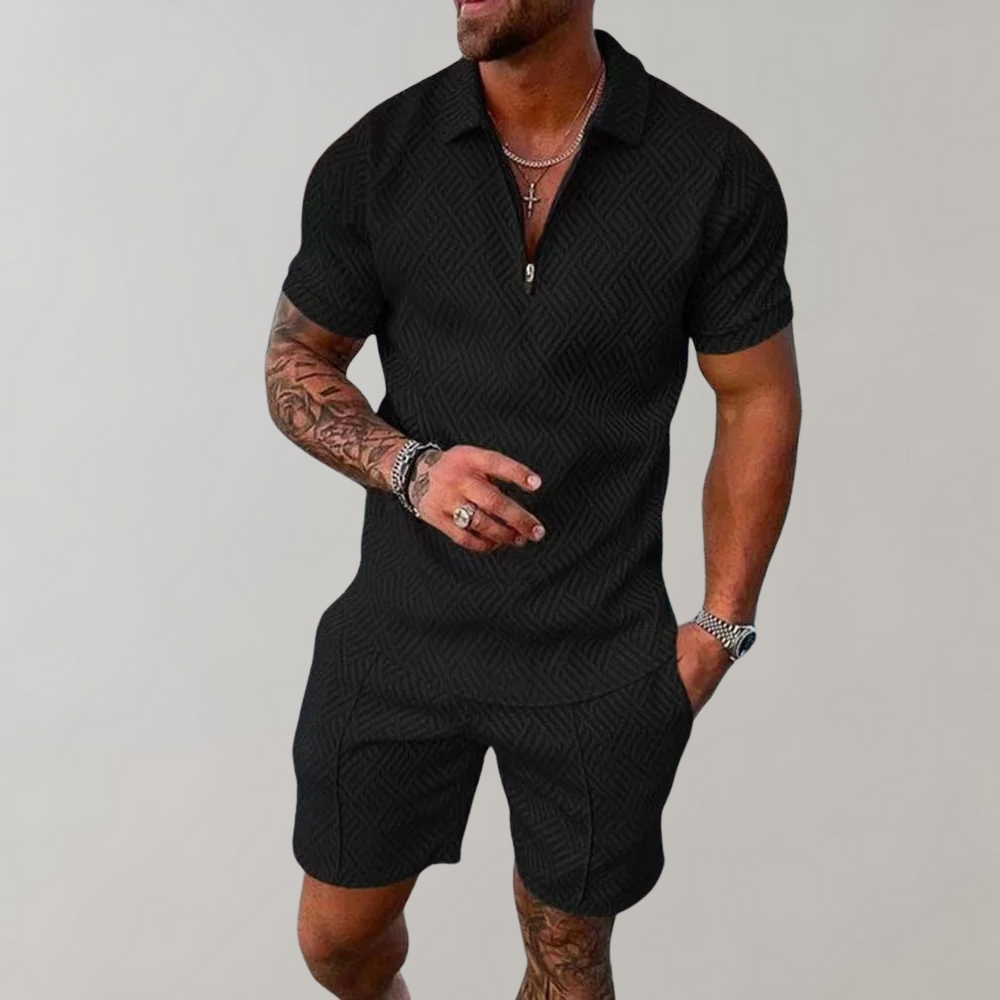 Sommer-Set für Herren – Leichtes, Atmungsaktives Outfit - Ideal für den Sommer