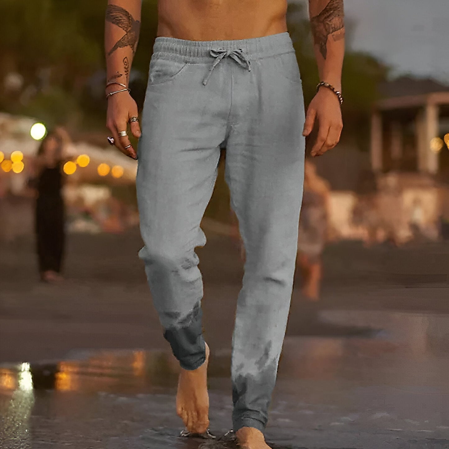 Elastische Herren Sommerhose – Ideal für den Sommer