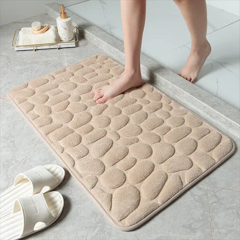 Weiche Badematte mit Memory-Schaum und rutschfester Unterseite