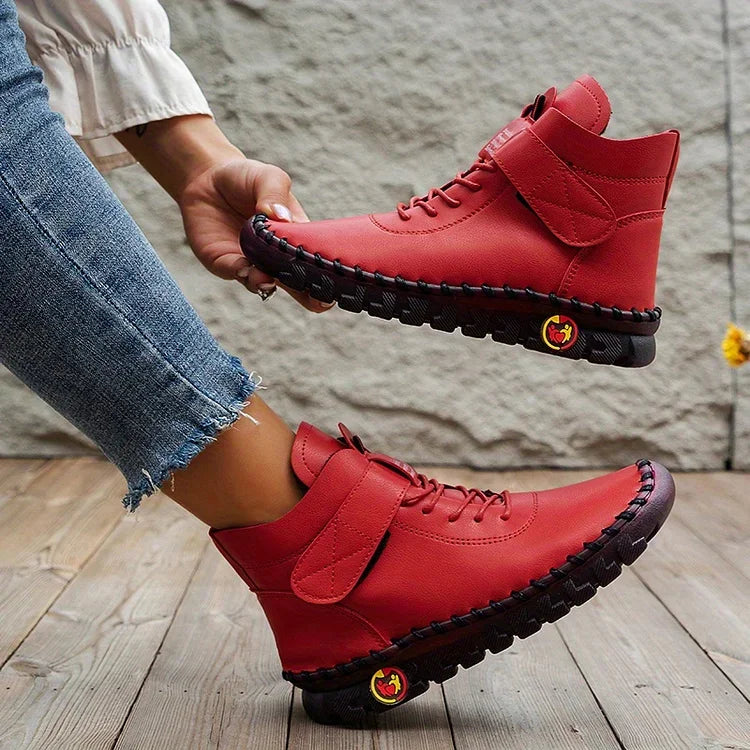 Elegante Damenstiefeletten mit robuster Konstruktion und minimalistischem Design | Geeignet für jede Jahreszeit