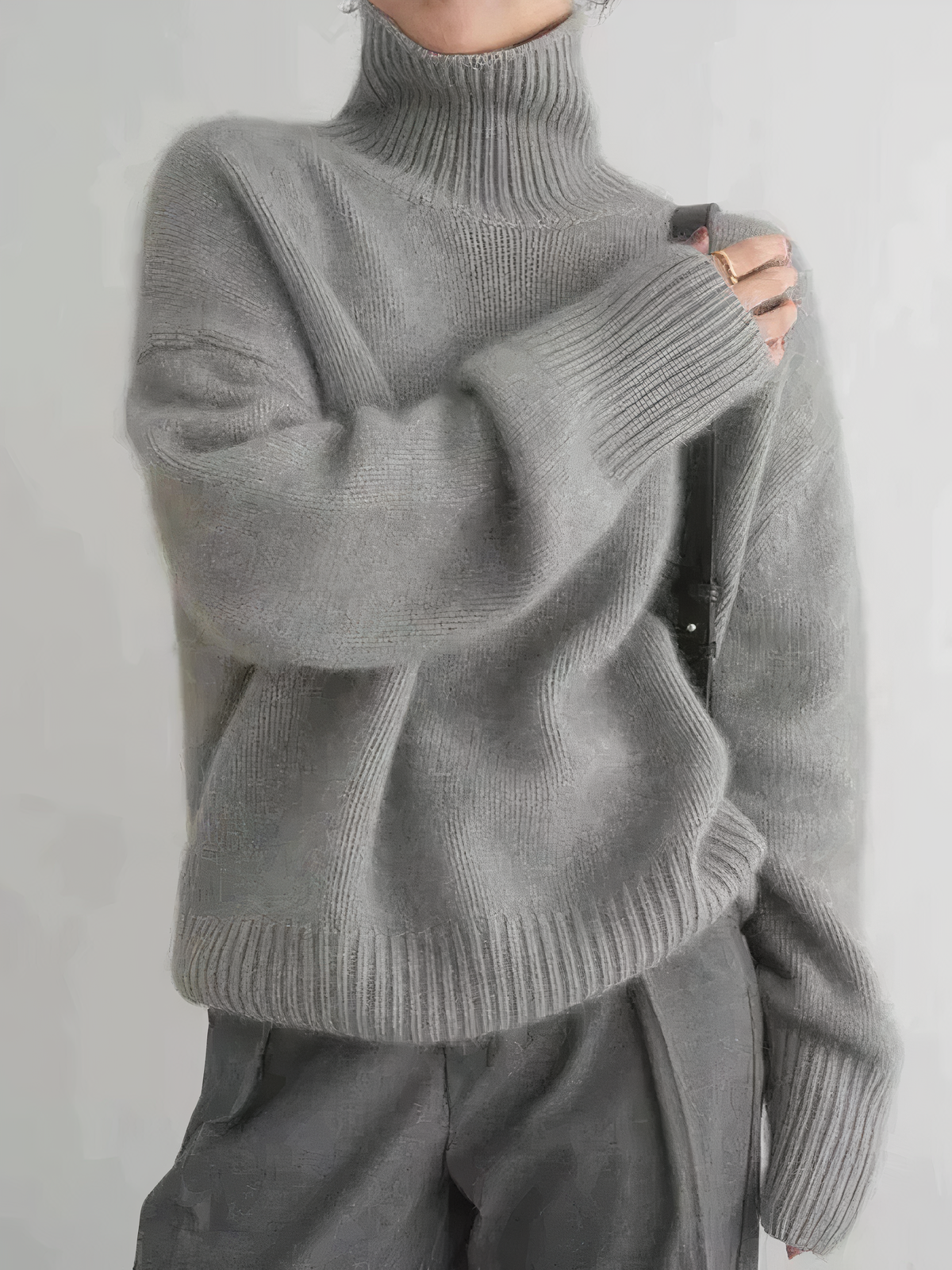 Rollkragenpullover - Ein Luxusstück für den Frühling