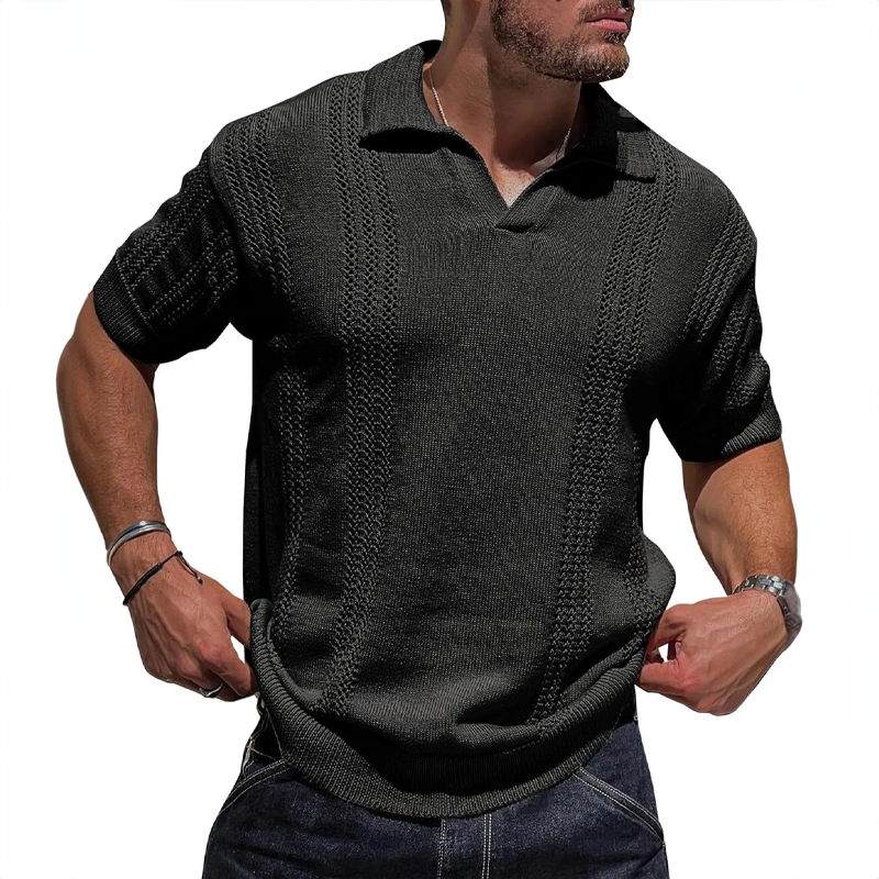 Ice Silk Polo-Shirt- Ideal für den Sommer