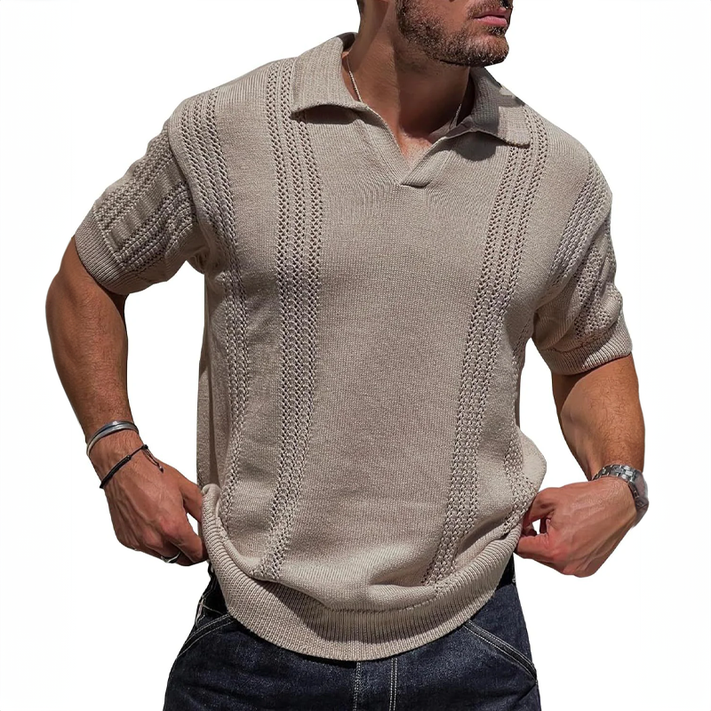 Ice Silk Polo-Shirt- Ideal für den Sommer