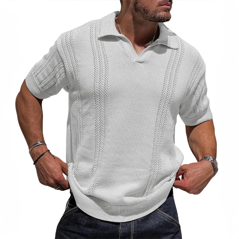 Ice Silk Polo-Shirt- Ideal für den Sommer