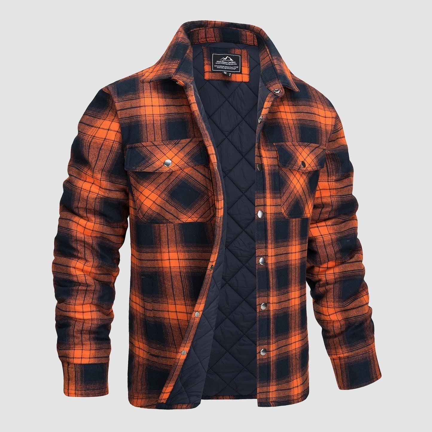 Gepunkteter Jacke mit lockerer Passform – Ideal für Herbst