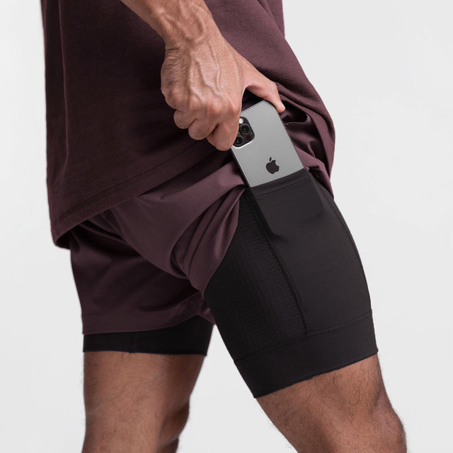Atmungsaktive Fitness-Shorts mit Elastischem Innenfutter I Ideal für Frühling und Sommer