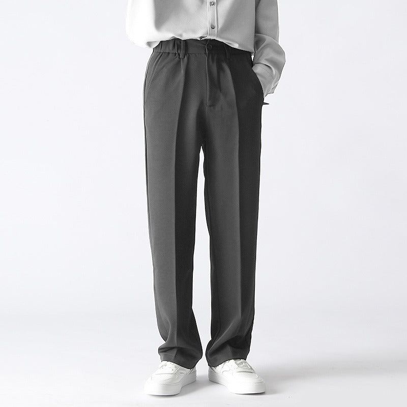 Herren Gerade-Leg Loose Hosen Polyesterstoff Ideal für Herbst und Winter