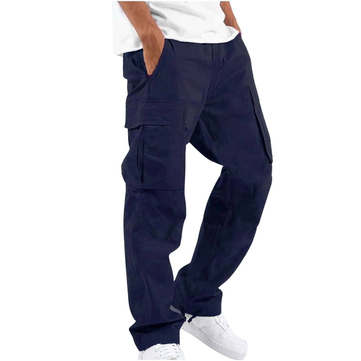Herren Stretch-Cargohose mit mehreren Taschen I Ideal für alle Jahreszeiten