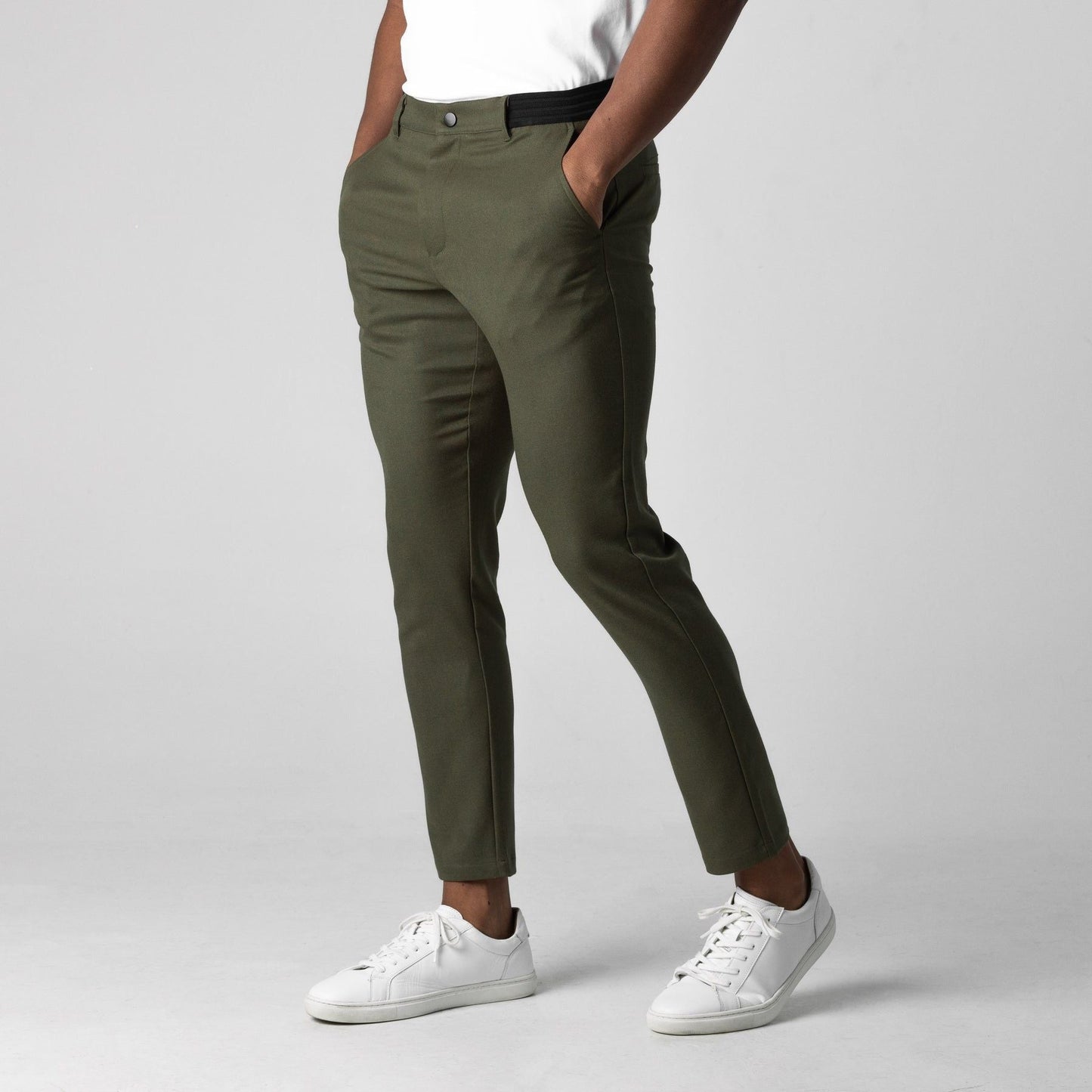 Herren Stretch-Chinos mit Tapered Fit I Ideal für Frühling und Herbst