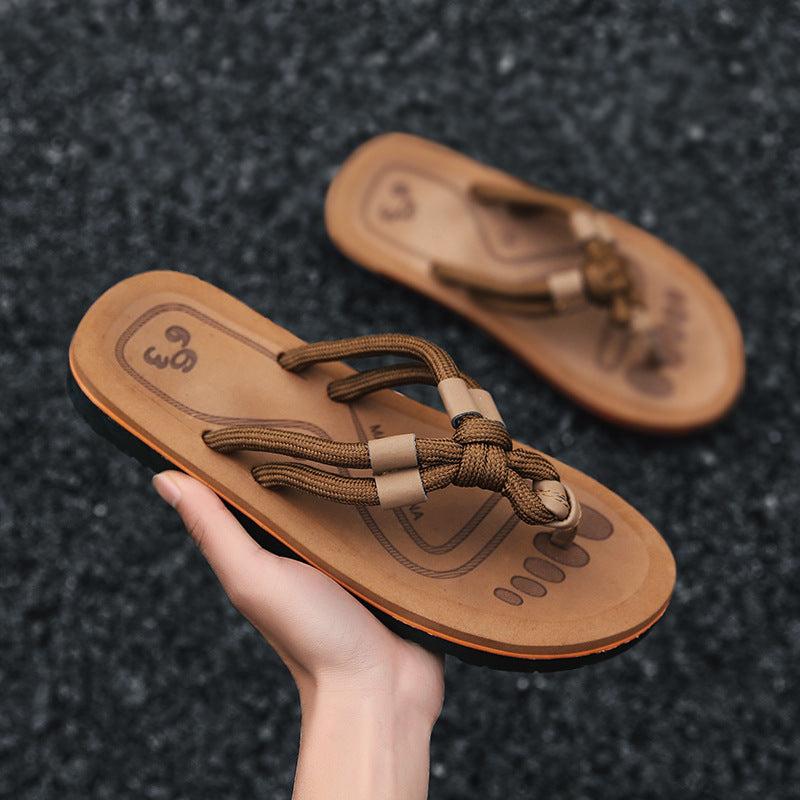 Herringbone Flache Strandpantoffeln | Ideal für den Sommer