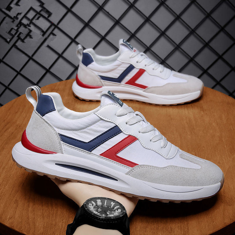Herren Atmungsaktive Canvas-Sneaker mit Gummisohle | Ideal für Frühling und Sommer