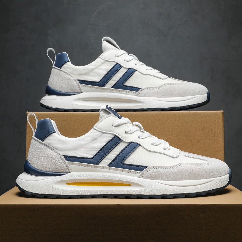 Herren Atmungsaktive Canvas-Sneaker mit Gummisohle | Ideal für Frühling und Sommer