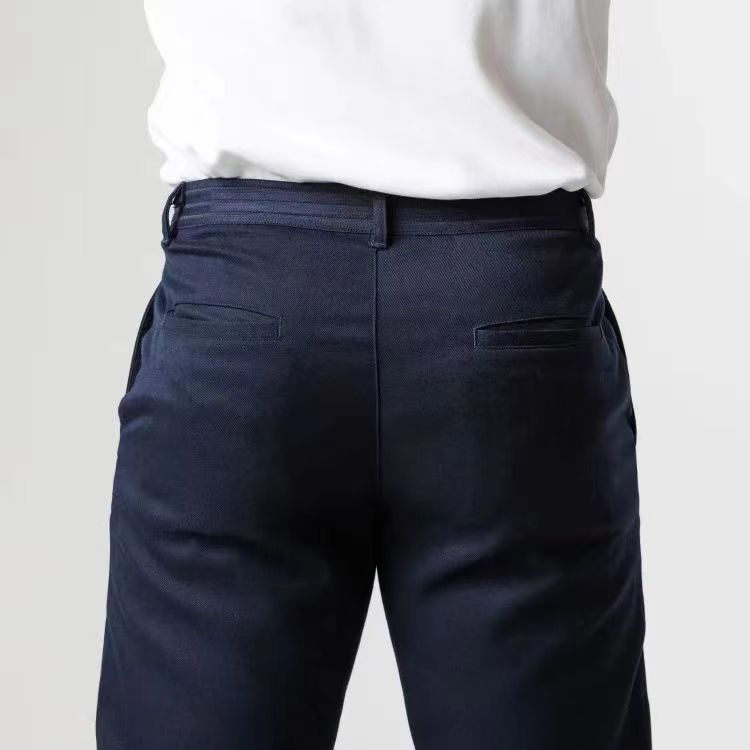 Herren Stretch-Chinos mit Tapered Fit I Ideal für Frühling und Herbst