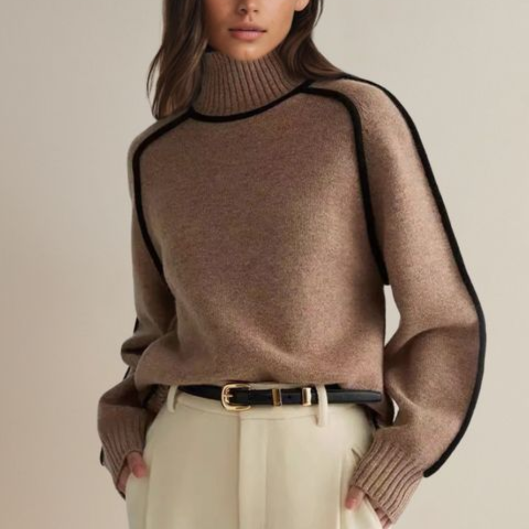 Hochwertiger Herbst-Rollkragenpullover I Ideal für den Herbst