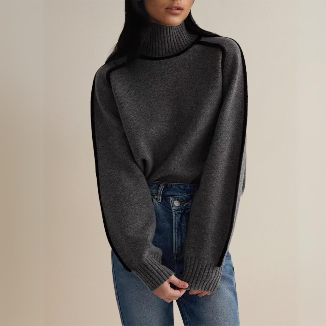 Hochwertiger Herbst-Rollkragenpullover I Ideal für den Herbst