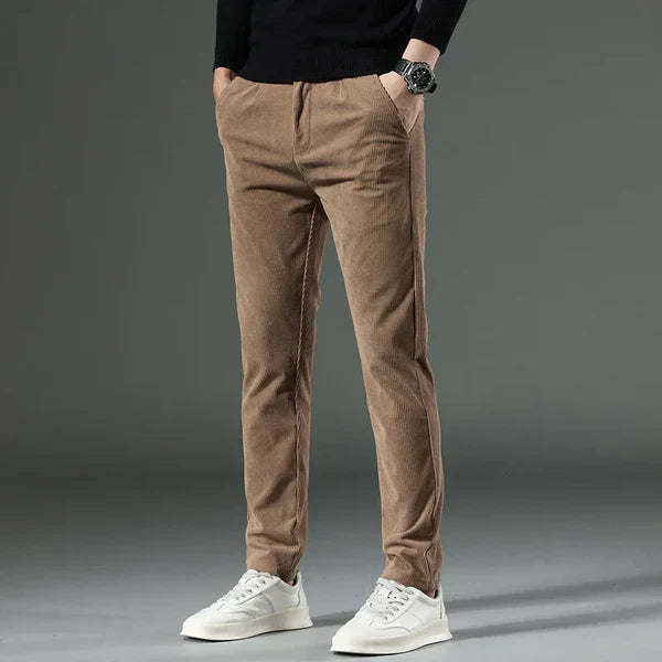 Slim Fit Stretch Cordhosen für Herren – Weich, Flexibel, Langlebig und Vielseitig für Jede Gelegenheit – Ideal für Herbst und Winter