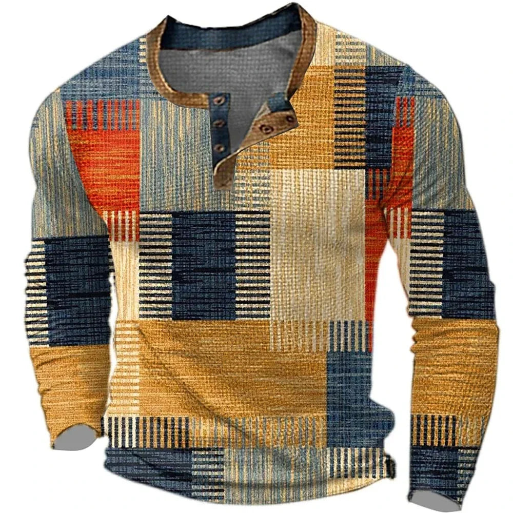 Herren Strickpullover mit Knopfleiste – Ideal für Frühling & Sommer