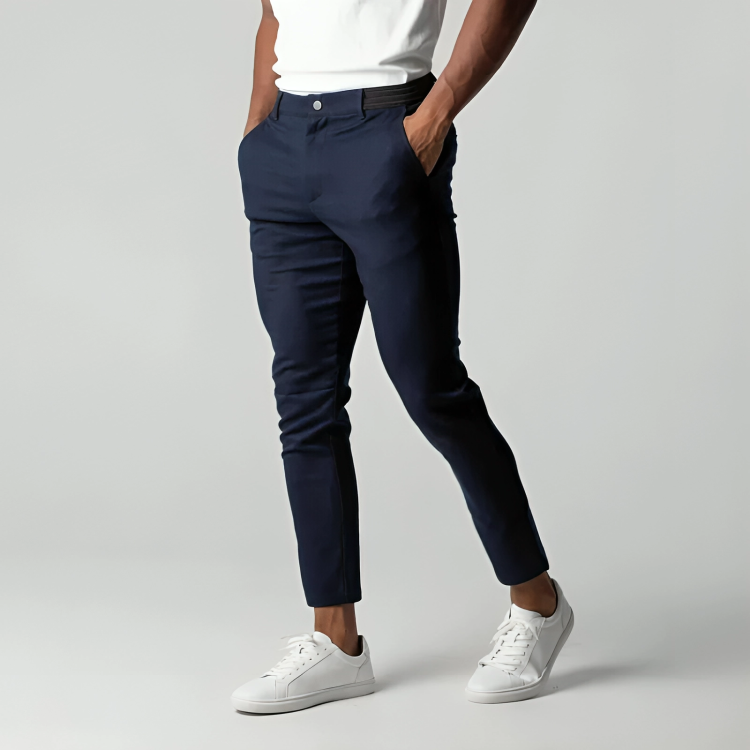 Herren Stretch-Chinos mit Tapered Fit I Ideal für Frühling und Herbst