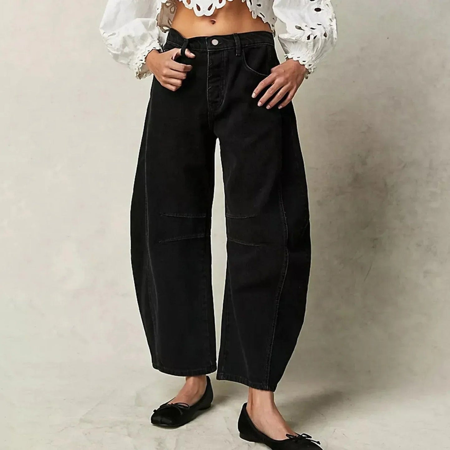 Amara - Damenjeans mit weitem Schnitt