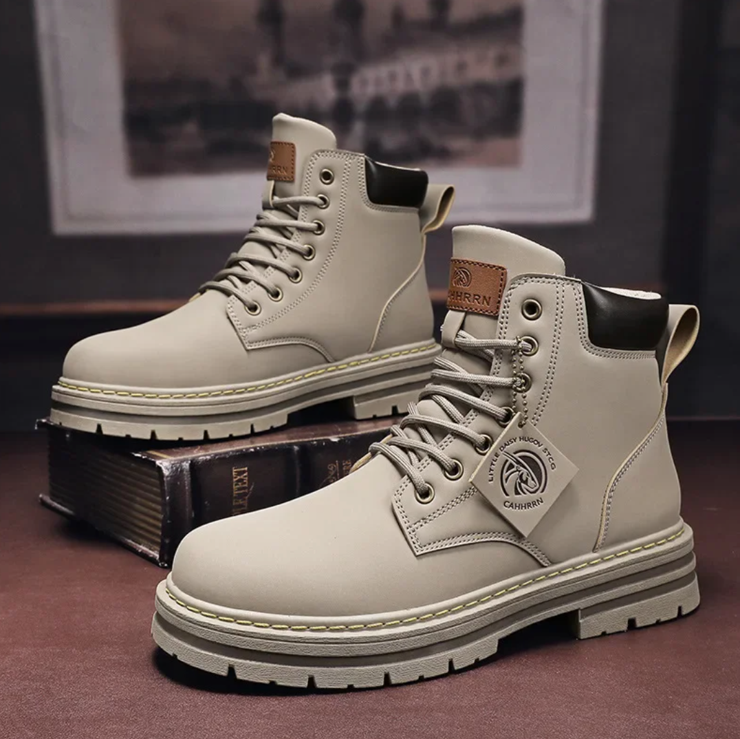 Herren Gefütterte Winterstiefel mit Rutschfester Sohle I Ideal für Winter