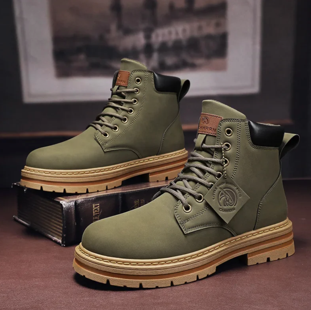 Herren Gefütterte Winterstiefel mit Rutschfester Sohle I Ideal für Winter