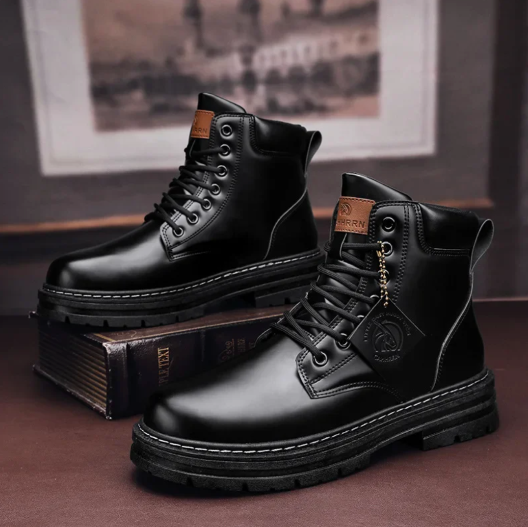 Herren Gefütterte Winterstiefel mit Rutschfester Sohle I Ideal für Winter