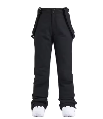 Herren Winter Skihose Wasserdicht Winddicht Isolierte Snowboardhose mit Hosenträgern, Dicke Thermo Schneehose, Übergröße - Ideal für: Winter